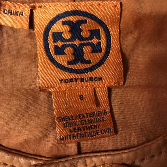 COPY - TORY BURCH BUTTERY LEATHER JACKET - Picture 7 of 8